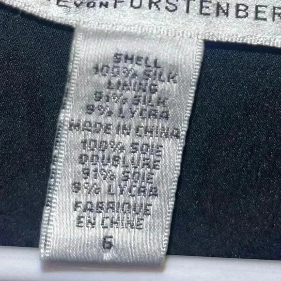 Diane Von Furstenberg Erosa Silk Ruched dress Animal Print - Picture 3 of 3